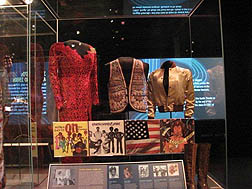 red lace dress, vest & jacket - Patti Labelle and Parliament Funkadelic