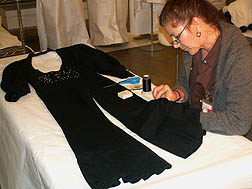 black 'sex' jumpsuit - James Brown, 1970's. 