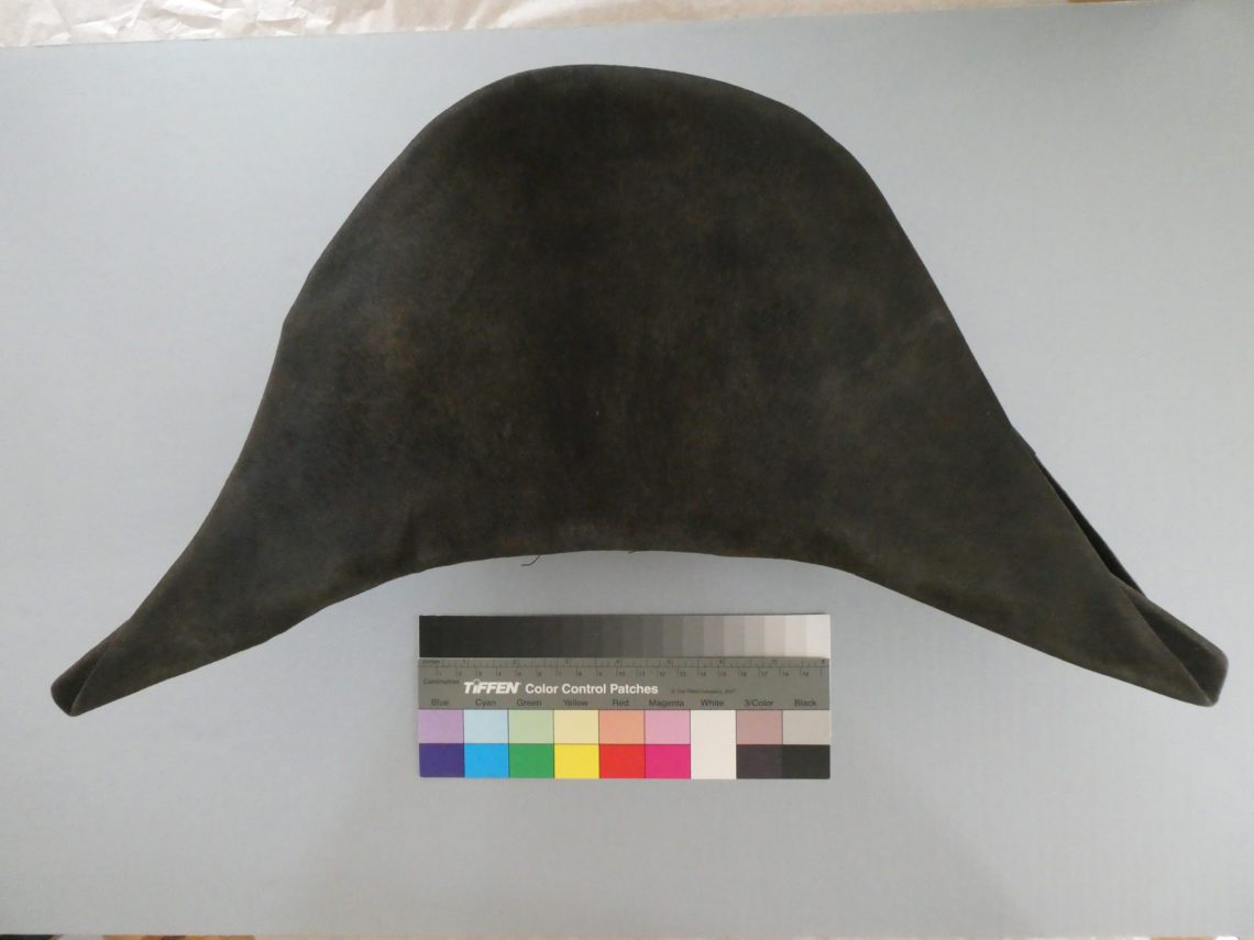 before shot of tricorn hat