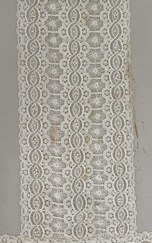 Wedding dress lace detail